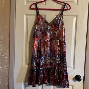 Southern Fried Chics Sequin Dress XL